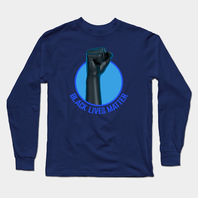 black lives matter Revolution fist Long Sleeve T-Shirt by Zaawely